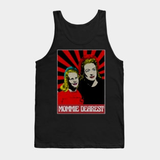 Mommie Dearest  1980s Pop Art Fan Art Tank Top